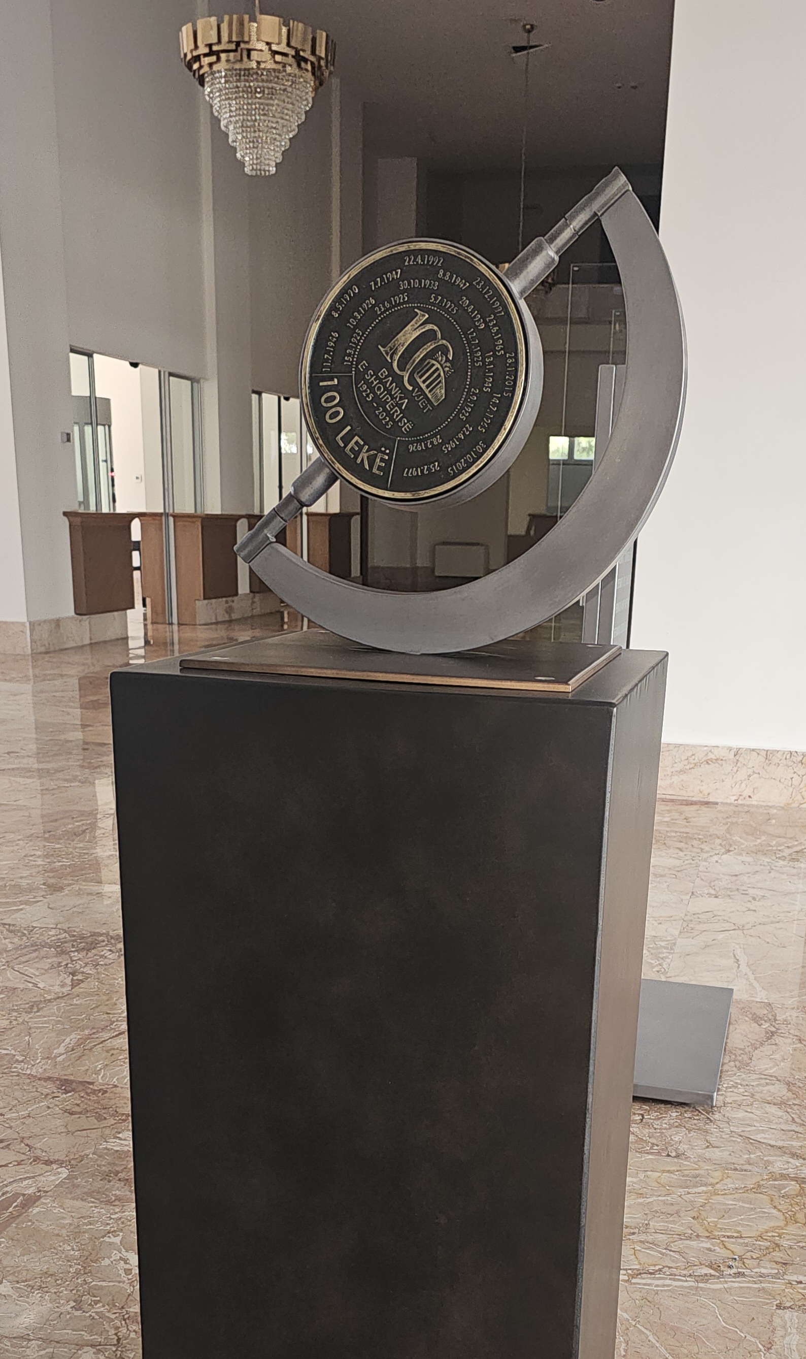BoA's 100 Year Anniversary Coin (Bronze Casting And Steel)