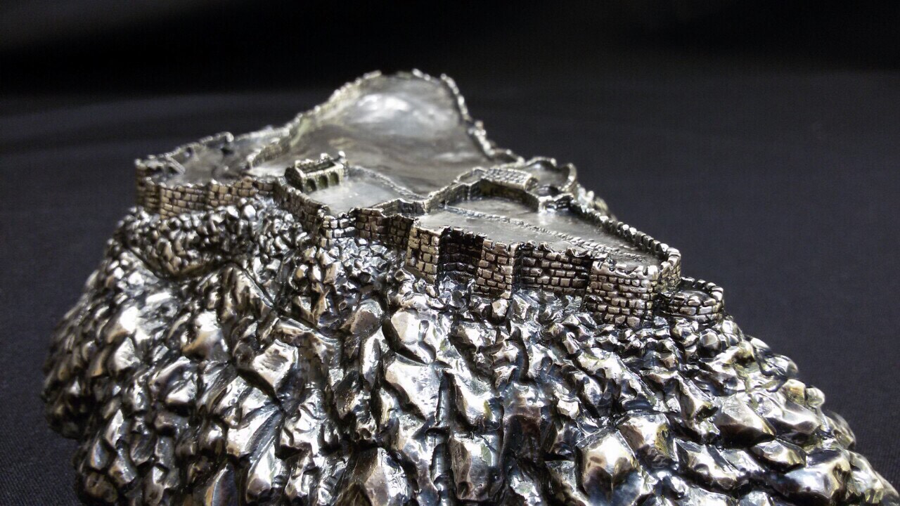 Shkodra's Castle Miniature (Silver Casting)