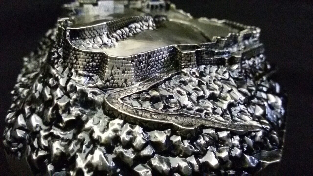 Shkodra's Castle Miniature (Silver Casting)