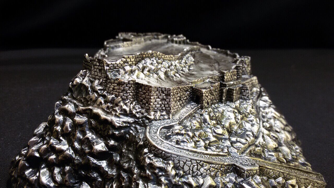 Shkodra's Castle Miniature (Silver Casting)